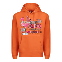 Carrot even cupid needs a margarita Premium Hoodie - MaliasSmallBusiness