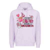 Lilac even cupid needs a margarita Premium Hoodie - MaliasSmallBusiness