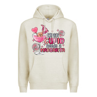 Oatmeal Heather even cupid needs a margarita Premium Hoodie - MaliasSmallBusiness