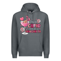 Rock even cupid needs a margarita Premium Hoodie - MaliasSmallBusiness