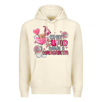 Sandshell even cupid needs a margarita Premium Hoodie - MaliasSmallBusiness