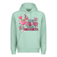 Seafoam even cupid needs a margarita Premium Hoodie - MaliasSmallBusiness