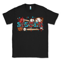 Black sister baseball Classic Tee - Zillion Design Studio