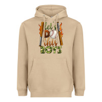 Mushroom let's do this boys baseball Heavyweight Hoodie - BundleAndBundleShop