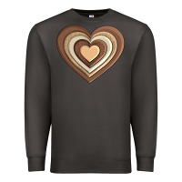 Smoke melanin heart Premium Sweatshirt - AdoDesignShop