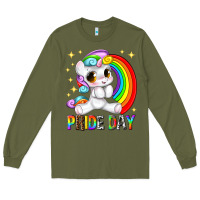 Army Green pride day Long Sleeve Tee - texasbilliewilder