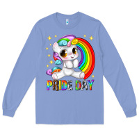 Colony Blue pride day Long Sleeve Tee - texasbilliewilder