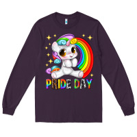 Plum pride day Long Sleeve Tee - texasbilliewilder