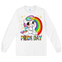White pride day Long Sleeve Tee - texasbilliewilder