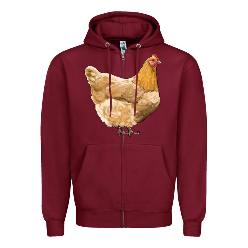 Chicken Zipper Hoodie by RanaPortraitStore | Teevron