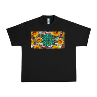 Black gemtone and sunflowers license plate Urban Heavy Tee - Artiststas