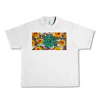 Lunar Rock gemtone and sunflowers license plate Urban Heavy Tee - Artiststas