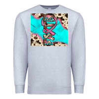 Heather Grey faith Premium Sweatshirt - JahusDesignShop