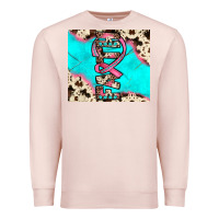 Pale Pink faith Premium Sweatshirt - JahusDesignShop