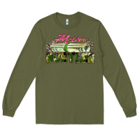 Army Green mother hustler Long Sleeve Tee - Zillion Design Studio
