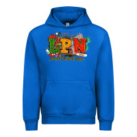 Cobalt lpn licensed practical nurse juneteenth Urban Hoodie - NancyCooperArtShop