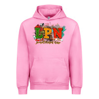 Fuchsia Pink lpn licensed practical nurse juneteenth Urban Hoodie - NancyCooperArtShop
