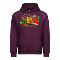 Mauve Wine lpn licensed practical nurse juneteenth Urban Hoodie - NancyCooperArtShop