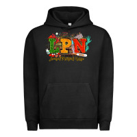 Pigment Black lpn licensed practical nurse juneteenth Urban Hoodie - NancyCooperArtShop
