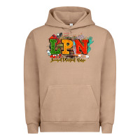 Pigment Burro lpn licensed practical nurse juneteenth Urban Hoodie - NancyCooperArtShop