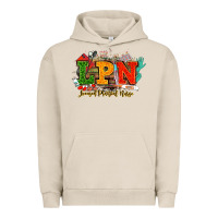 Pigment French Oak lpn licensed practical nurse juneteenth Urban Hoodie - NancyCooperArtShop