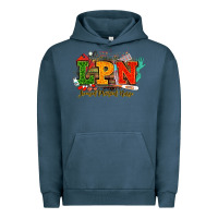 Pigment Midnight Navy lpn licensed practical nurse juneteenth Urban Hoodie - NancyCooperArtShop