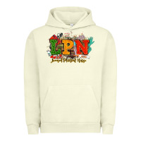 Pigment Pistachio lpn licensed practical nurse juneteenth Urban Hoodie - NancyCooperArtShop