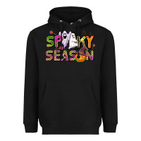 Black spooky season Heavyweight Hoodie - AdoDesignShop