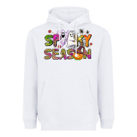 White spooky season Heavyweight Hoodie - AdoDesignShop