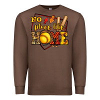 Chestnut no place like home softball Premium Sweatshirt - Jasminsmagicworld