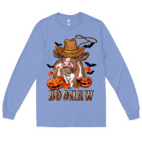 Colony Blue Boohaw Heifer Long Sleeve Tee - RanaPortraitStore