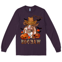 Plum Boohaw Heifer Long Sleeve Tee - RanaPortraitStore