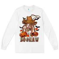 White Boohaw Heifer Long Sleeve Tee - RanaPortraitStore