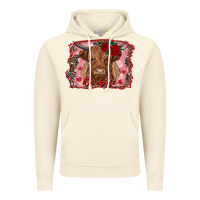 Vintage Artic be mine highland cow Vintage Hoodie - AdoDesignShop