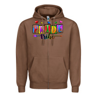 Chestnut pride tribe Zipper Hoodie - Zillion Design Studio
