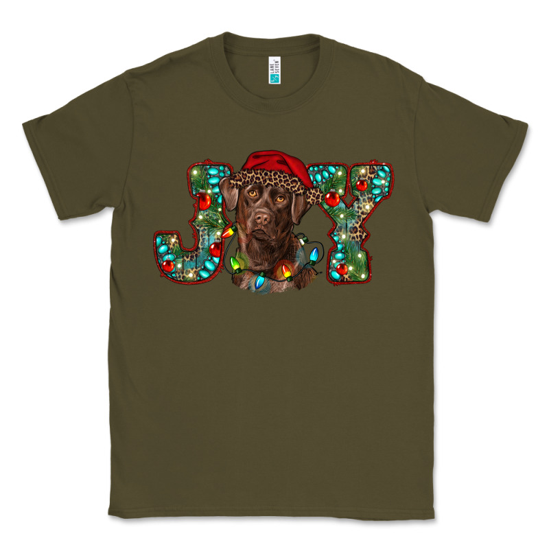 Labrador Retriever Christmas Joy Classic Tee by RanaPortraitStore | Teevron