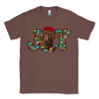 Chestnut labrador retriever christmas joy Classic Tee - RanaPortraitStore