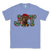 Colony Blue labrador retriever christmas joy Classic Tee - RanaPortraitStore