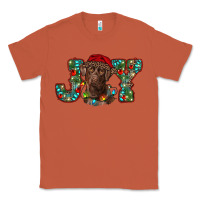 Copper labrador retriever christmas joy Classic Tee - RanaPortraitStore