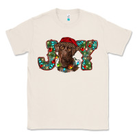 Natural labrador retriever christmas joy Classic Tee - RanaPortraitStore