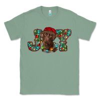 Sage labrador retriever christmas joy Classic Tee - RanaPortraitStore