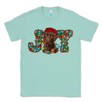Seafoam labrador retriever christmas joy Classic Tee - RanaPortraitStore