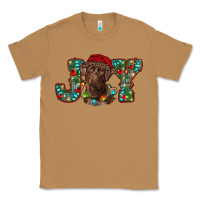 Toasted Coconut labrador retriever christmas joy Classic Tee - RanaPortraitStore