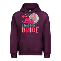 Mauve Wine man i feel like a bride Urban Hoodie - MaliasSmallBusiness