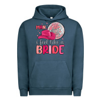 Pigment Midnight Navy man i feel like a bride Urban Hoodie - MaliasSmallBusiness
