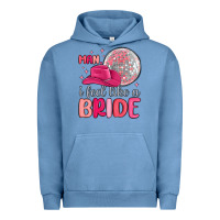 Pigment Pebble Blue man i feel like a bride Urban Hoodie - MaliasSmallBusiness