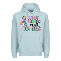 Blue Mist fight cancer in all colors Premium Hoodie - MaliasSmallBusiness