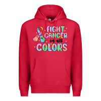 Cardinal fight cancer in all colors Premium Hoodie - MaliasSmallBusiness