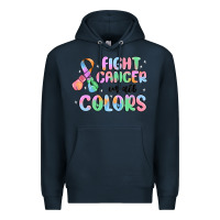 Navy fight cancer in all colors Premium Hoodie - MaliasSmallBusiness