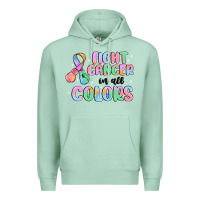 Seafoam fight cancer in all colors Premium Hoodie - MaliasSmallBusiness
